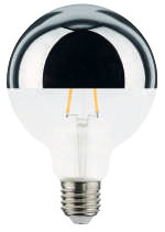 BULBO G95 DEFLETORA – E27 – 4.5W – IRC>80