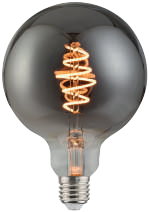 BALLON G125 BLACK – E27 – 5W – IRC>80