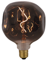 LÂMPADA ASSIMÉTRICA G125 BLACK – E27 – 2W – IRC>80