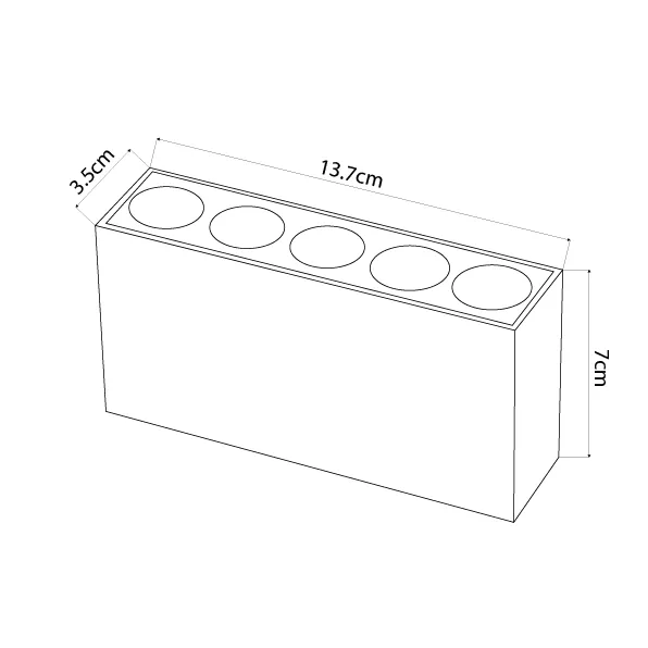 DOWNLIGHT SOBREPOR POWERUS 35° 10W - Vista 2