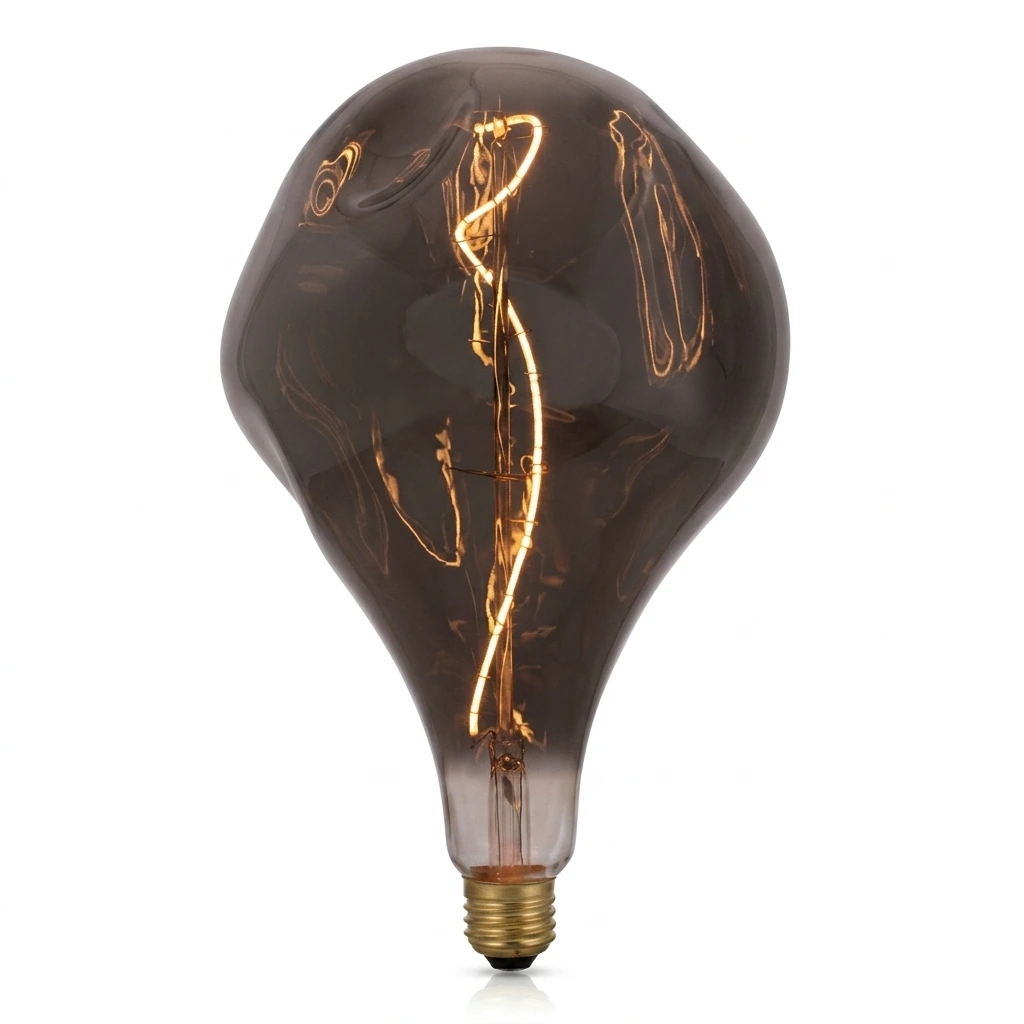 LÂMPADA ASSIMÉTRICA D160 BLACK – E27 – 4W – IRC>80