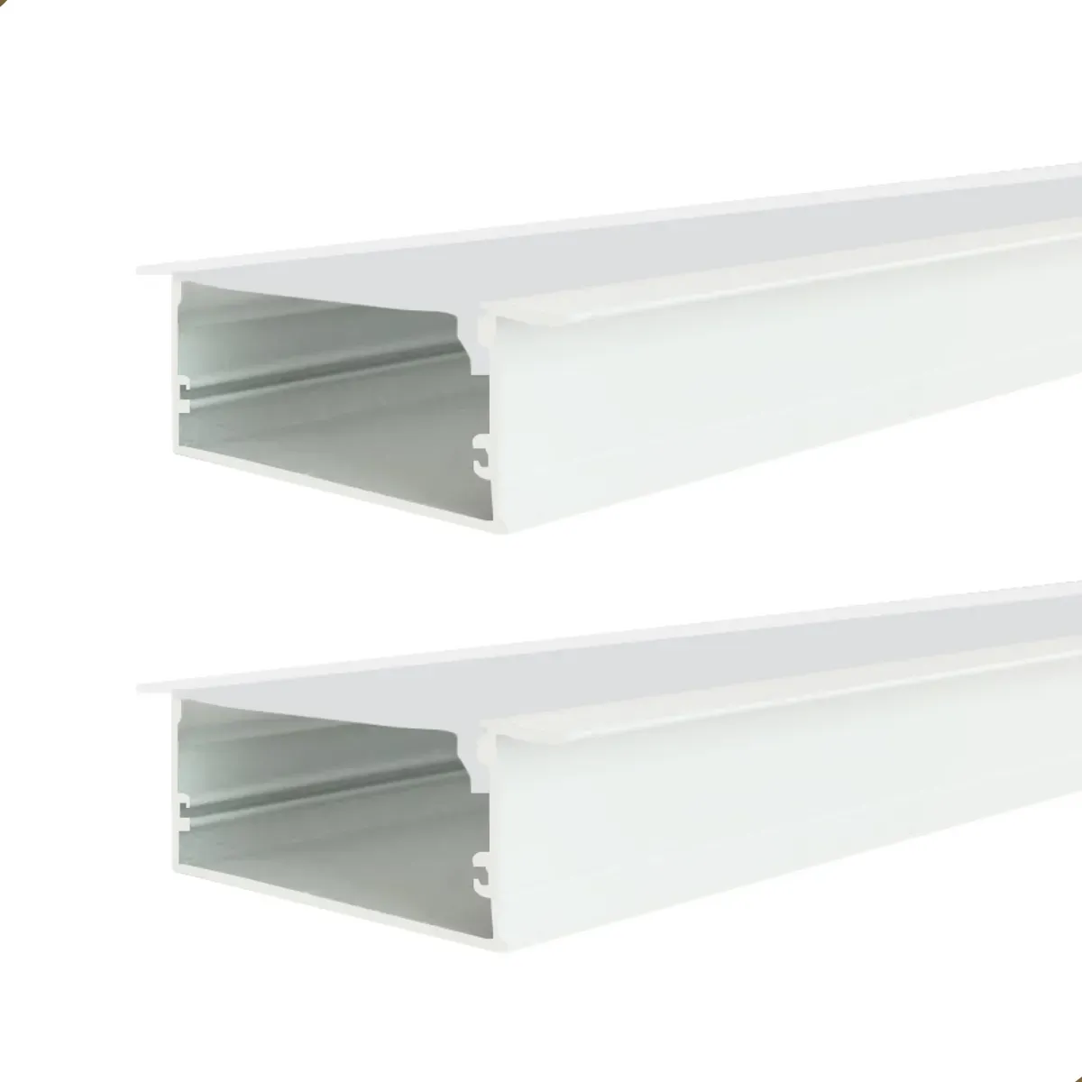 PERFIL DE LED EM ALUMINIO 65X20 EMBUTIR 65X20X1000MM - Vista 2