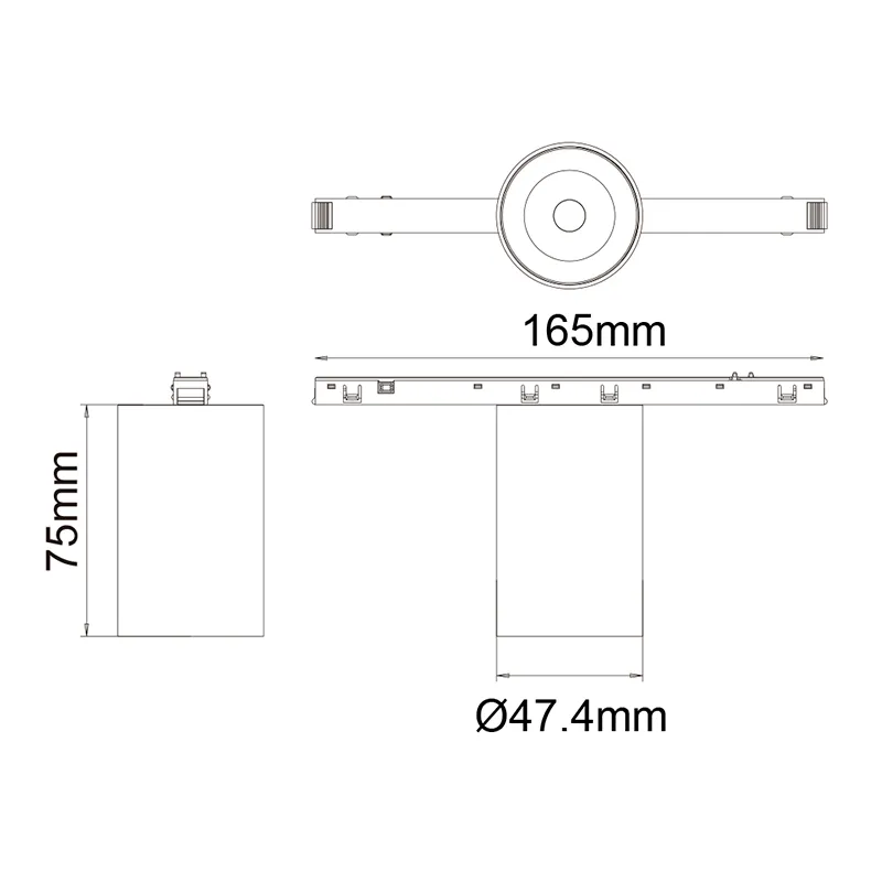 SPOT LED MAGNÉTICO SKALY - Vista 2