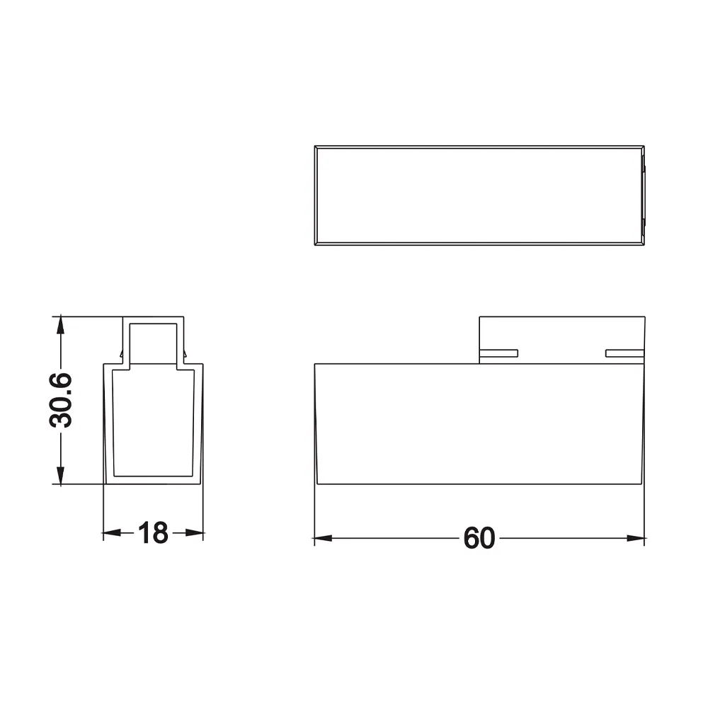 SUPORTE MAGNÉTICO SKALY SOBREPOR - Vista 3