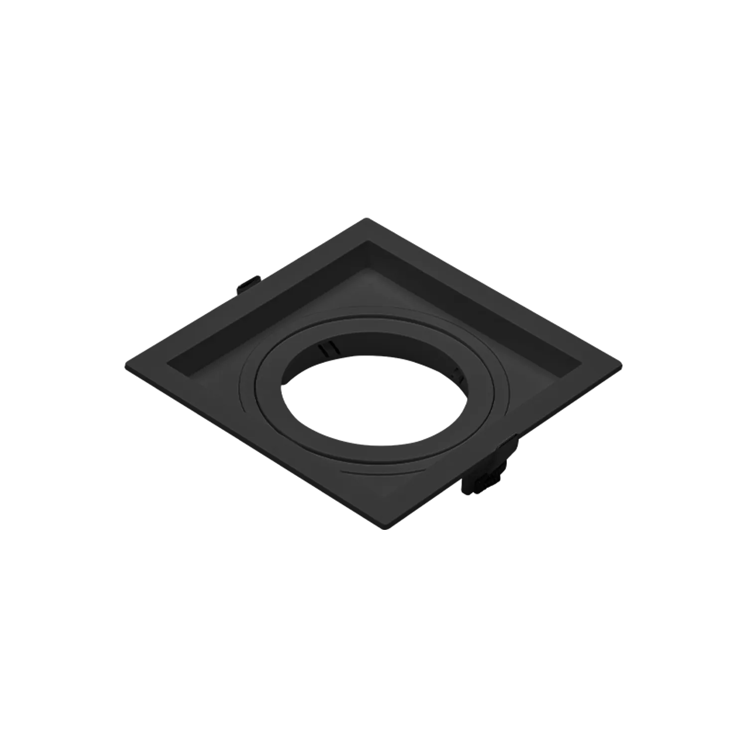 EMBUTIDO FACE RECUADA  PRETO ESTRUTURA EM ABS E POSSUI ANTI UV - Vista 2