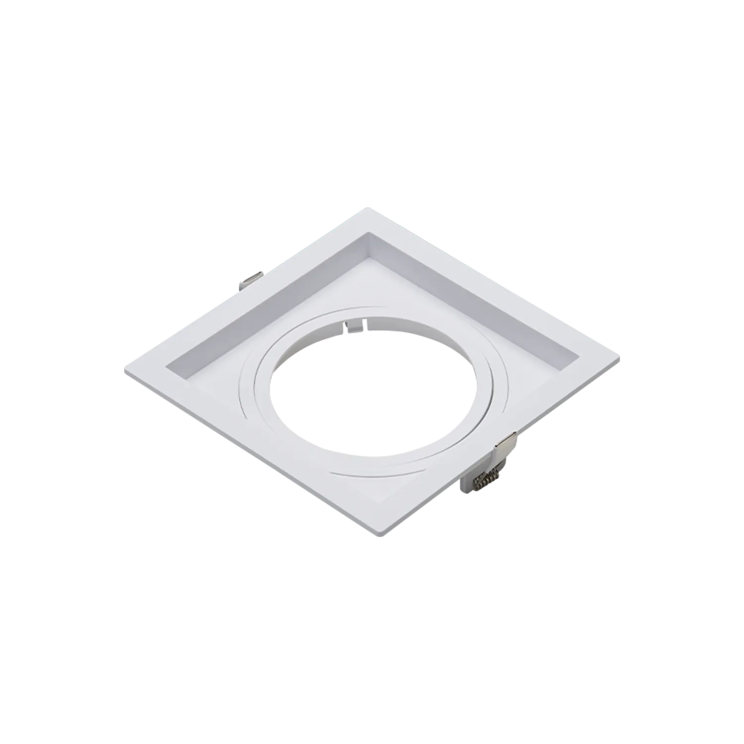 EMBUTIDO FACE RECUADA  BRANCO ESTRUTURA EM ABS E POSSUI ANTI UV