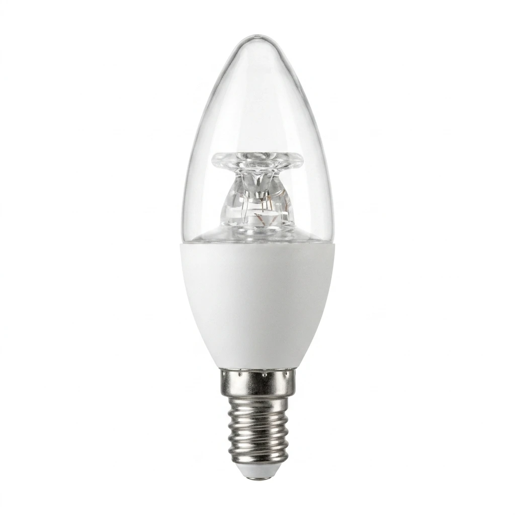 VELA LISA TRANSPARENTE – E14 – 3W – IRC>80