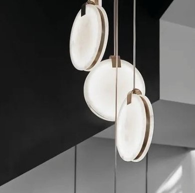 PENDENTE RESINA LED - Vista 2