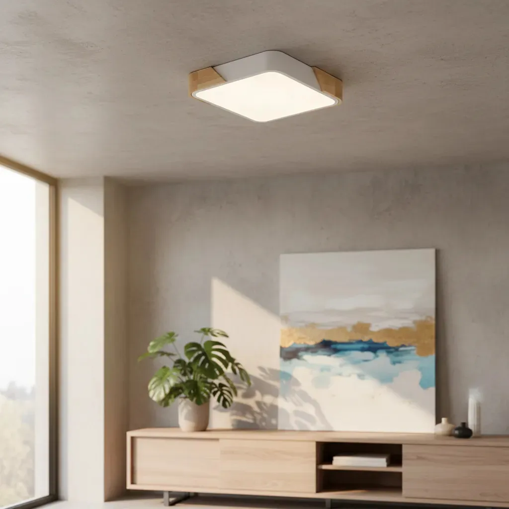PLAFON LED IAN QUADRADO - Vista 3