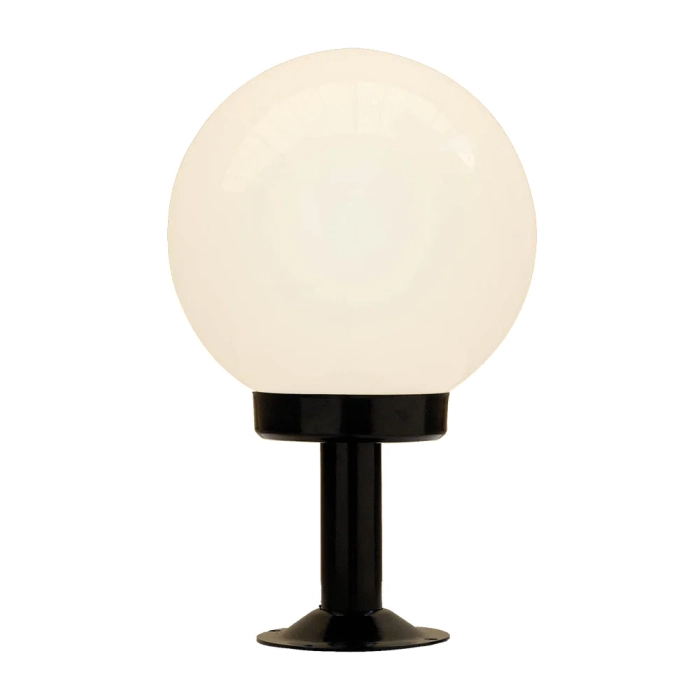 POSTE SOLARIUM GLOBO EM VIDRO 01 E-27