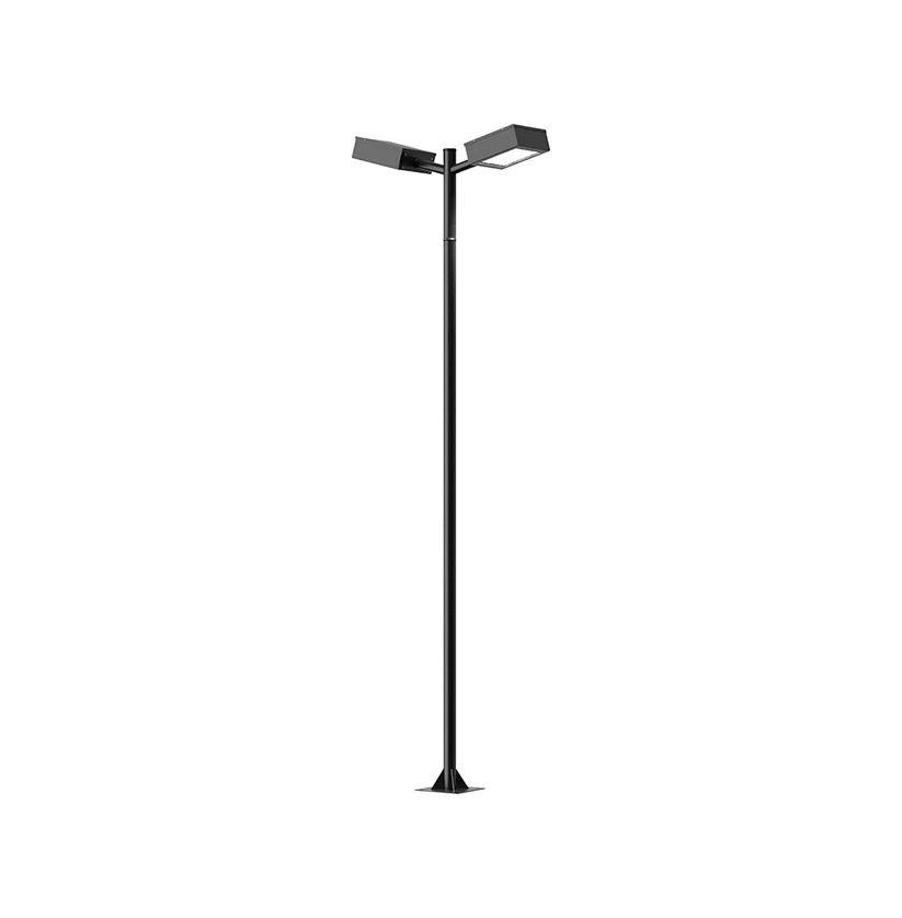 POSTE DE LED 2 PÉTALAS QUADRADA P-84/2