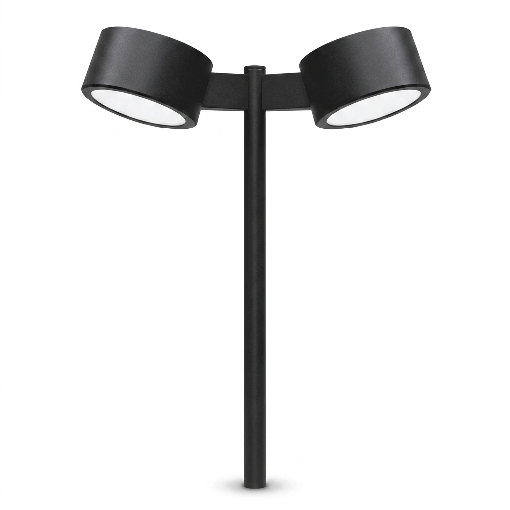 POSTE DE LED 2 PÉTALAS REDONDA P-94/2